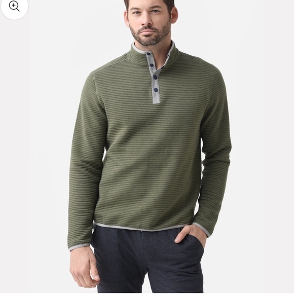 SOUTHERN TIDE Rutland Heather Reversible Pullover Large NWT - Picture 1 of 7
